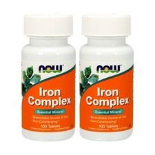 2 x NOW Iron Complex Minerale