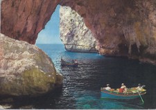 MALTA - GROTTA AZZURRA - BLUE GROTTO - V1982