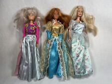 lotto 3 bambole barbie doll