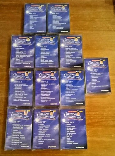 Musicassette raccolta canzone - musicassette,