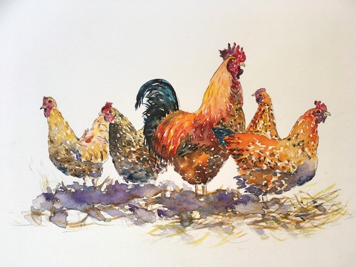 Quadro acquerello originale