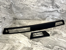 BMW E90 E91 Copri cruscotto PELLE CARBONIO PUNTI M LHD