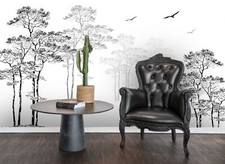 Carta da parati 3D albero