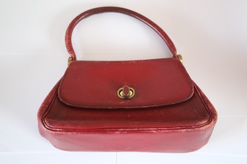 Borsa asprey rossa vintage - rossa, vintage.