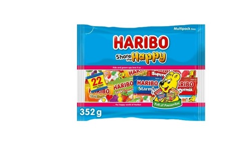 Haribos share the - haribos, happy