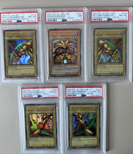 Yugioh exodia forbidden 1st - forbidden,