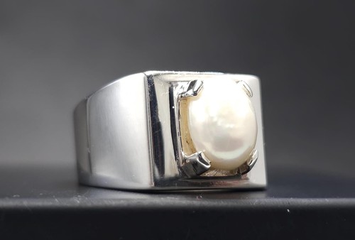 Anello perle argento - in,