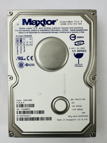 Disco rigido maxtor - disco,