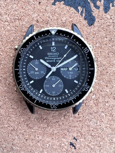 Seiko quartz chronograph - quartz,