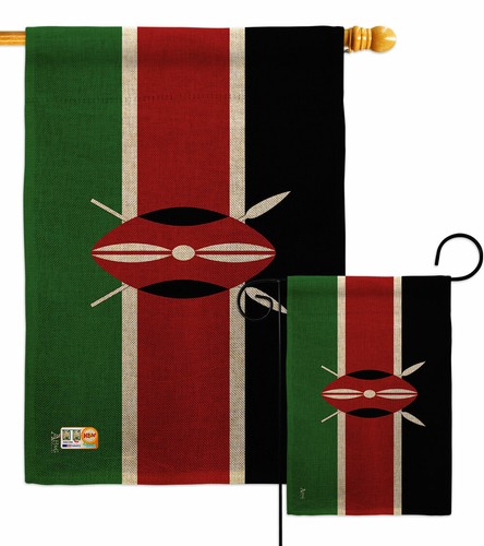 Bandiera giardino kenya - bandiera, da