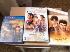 Shenmue I & II Limited Edition Playstation 4, PS4 Esclusive Japan Market, sealed