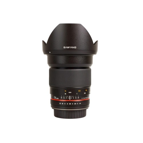 Samyang 24mm ed - f/1.4, as