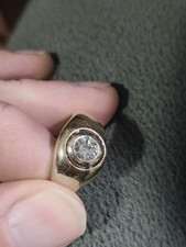 Anello Uomo Con Diamante