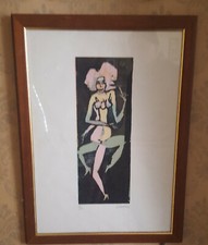 litografia con cornice MINO