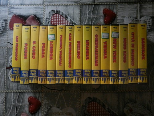 Lotto stock vhs città - stock, del