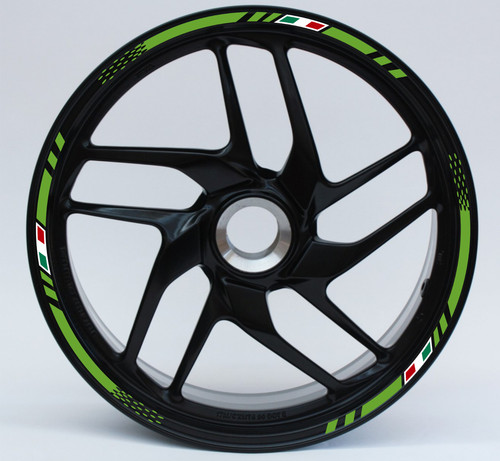 Adesivi ruote moto strisce