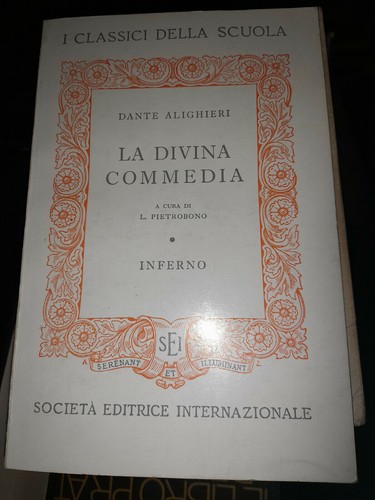 Libro divina commedia - divina,