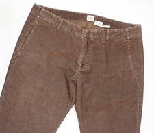 CK Calvin Klein pantalone velluto millerighe taglio diritto Mis W38 L32