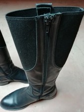 Stivali donna colore nero tacco basso 3 cm. num. 37