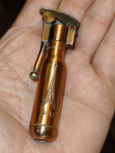 Accendino vintage tieta color - accendino,