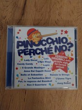PINOCCHIO PERCHÉ NO CD sigle originali cartoni Mazinga Candy Jeeg Lupin 