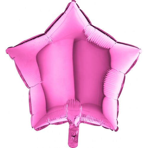 Palloncino pallone stella rosa - palloncino,