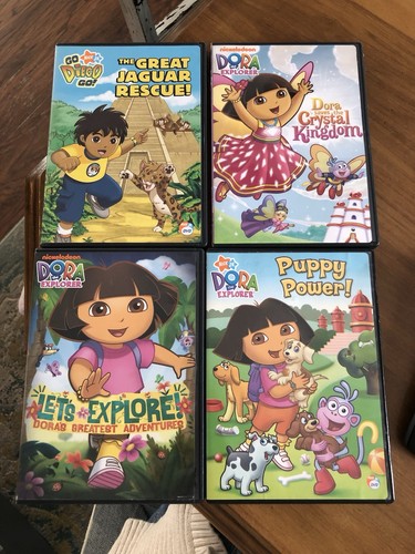 Dora and diego dvds - diego, jaguar