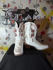 stivali cowboy donna bianchi