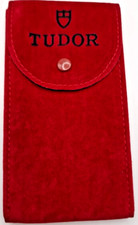 SACCHETTO PER OROLOGI TUDOR VELLUTO CON PATTINA INTERNA 7X13.5mm CON BOTTONE