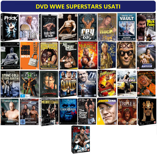 Wwe dvd superstars come - come, nuovi