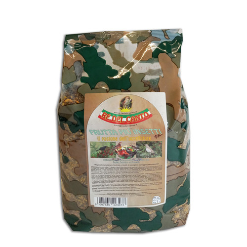 Pastone frutta più insetti - pastone,