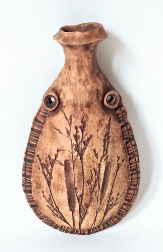 Fiaschetta artistica vintage