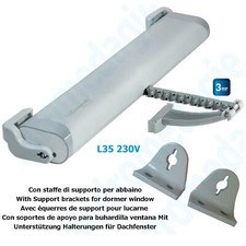 LIWIN 350N 230V GRIGIE + STAFFE PER LUCERNAIO Motore finestre Dakota Bricoman