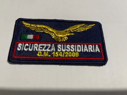 Patch ricamo gpg sicurezza - patch,