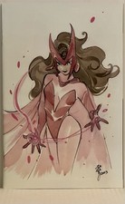 Scarlet Witch & QuickSilver #1 Peach Momoko Virgin Variant Marvel