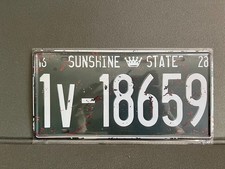 Targa metallica auto americana