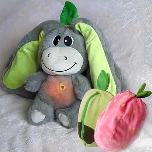 Peluche asino fragola bambino