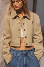 ZARA NWT SHIRT TRENCH COAT IN