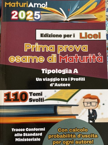 Prima prova esame maturità - prima, di