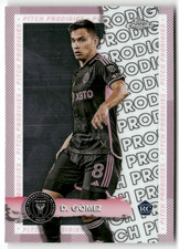 Topps Chrome MLS 2024 n. 81 Diego Gomez Pitch Prodigies Rookie