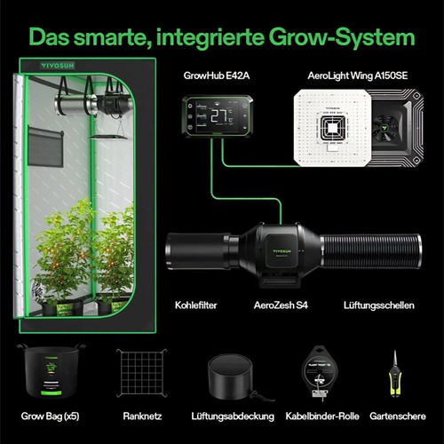 Vivosun smart growbox set - smart,
