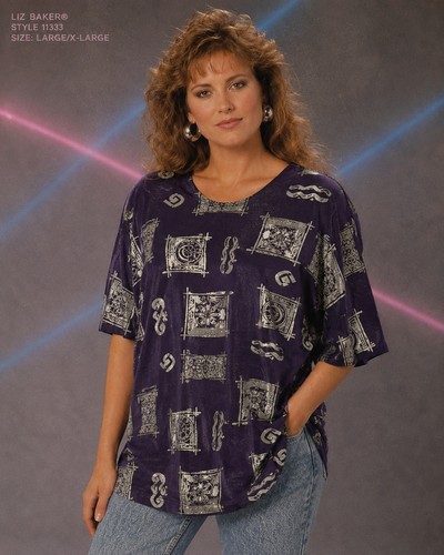 Top liz baker - liz, vintage