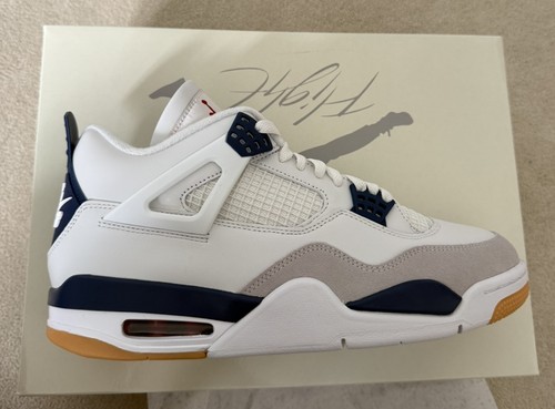 Nike air jordan navy uk - 4, 9