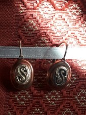 Oercchini In Oro Basso Titolo Epoca  '800 Belli Peso Gr 2