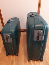 Coppia valigie Roncato modello sfera, rigide, combinazione, colore verde scuro