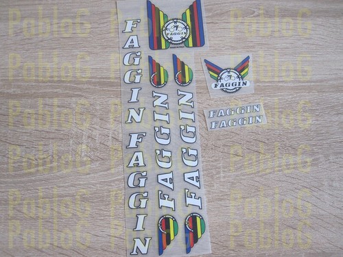 Faggin pista kit decalcomanie