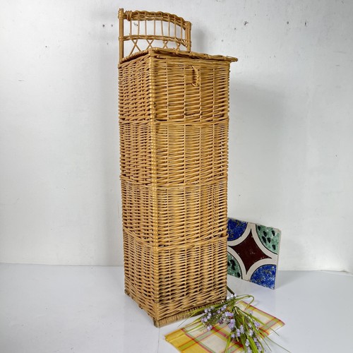 Antica cesta vimini - cesta, vintage