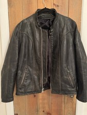 Schott Mens Leather Cafe Racer