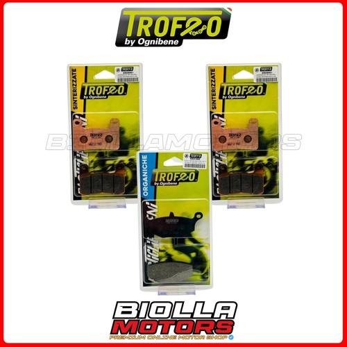 Kit pastiglie freno trofeo - pastiglie,