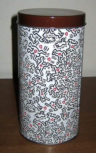 Scatola vuota keith haring - haring, in